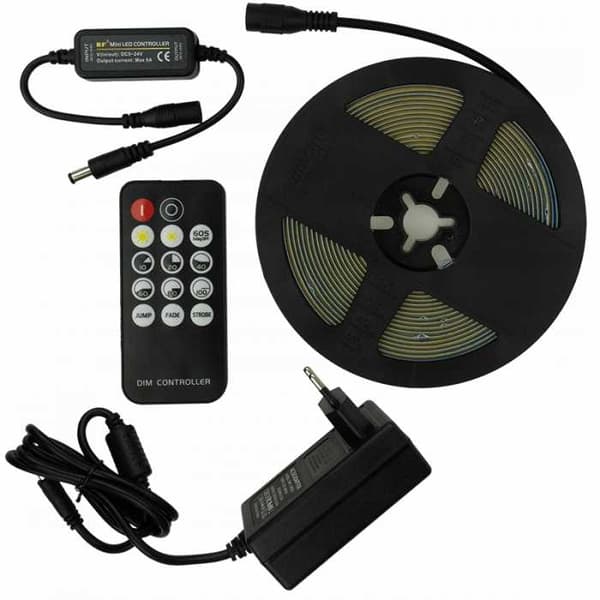 COB LED-set 7W/m 24V 6000K 630lm/m IP20/ 5mb