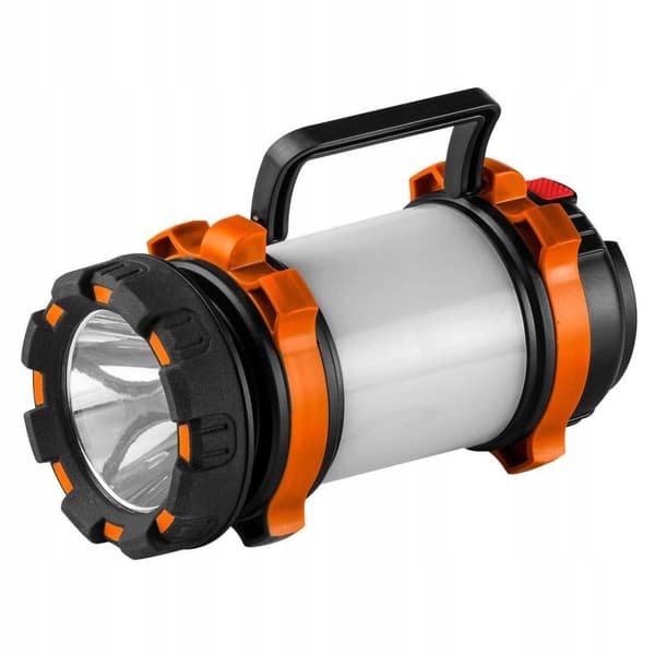 NEO Campinglampa uppladdningsbar powerbank 3-i-1