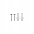 Miniatyrbillede 7 af 7: Hvid solcelledrevet facadelampe 6W 4000K SOE-10