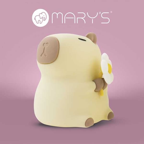 MARYN LED-YÖLAMPPU Capybara Florist RGB