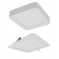 Miniatyrbillede 2 af 8: LED downlight 12W firkantet CCT 2in1
