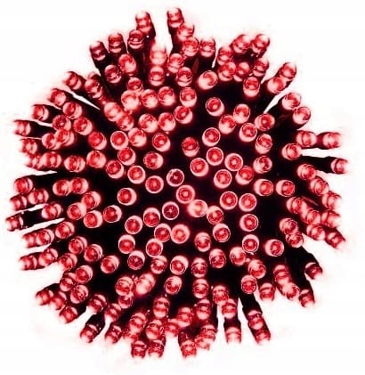 LED-julgransbelysning 100 röda