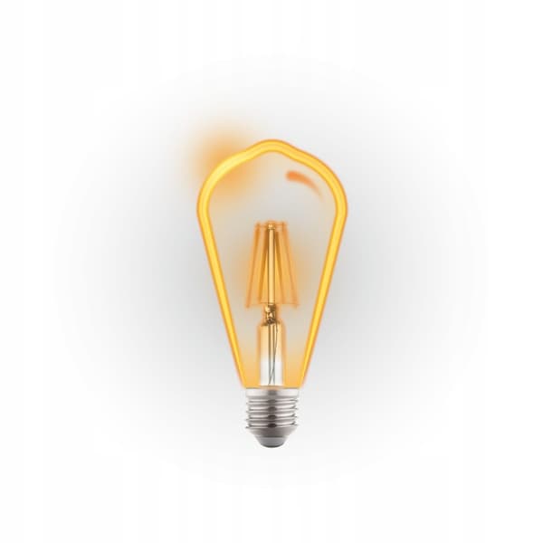 LED FILAMENT GULD ST64 E27 8W 750lm 2700K