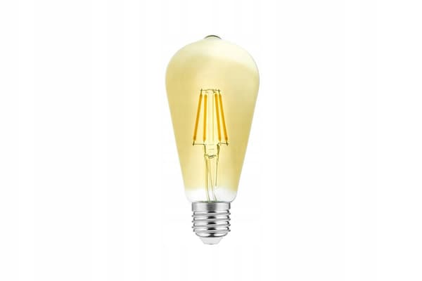 LED FILAMENT GULD ST64 E27 8W 750lm 2700K