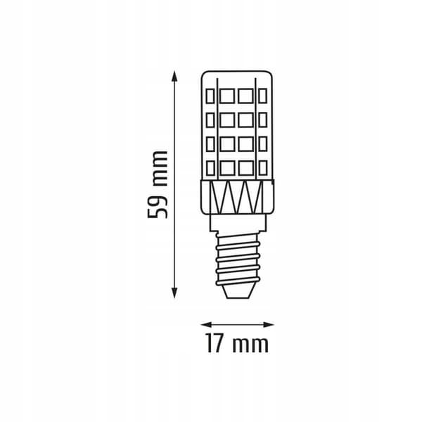 LED-LAMPA E14 3,8W 370lm 4000K HUV INQ