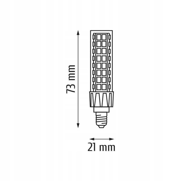 LED-LAMPE E14 7,7W 960lm 2700K HÆTTEINQ