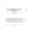 Miniatyrbild 6 av 9: Downlight LED ALGINE 2in1 Ytmonterad/Infälld 12W NW