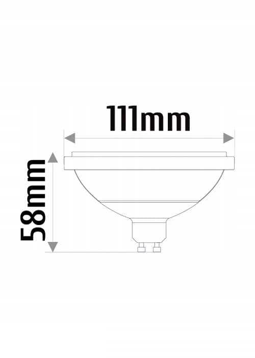 LED AR111 GU10 12W 840 230V 960lm hopea INQ