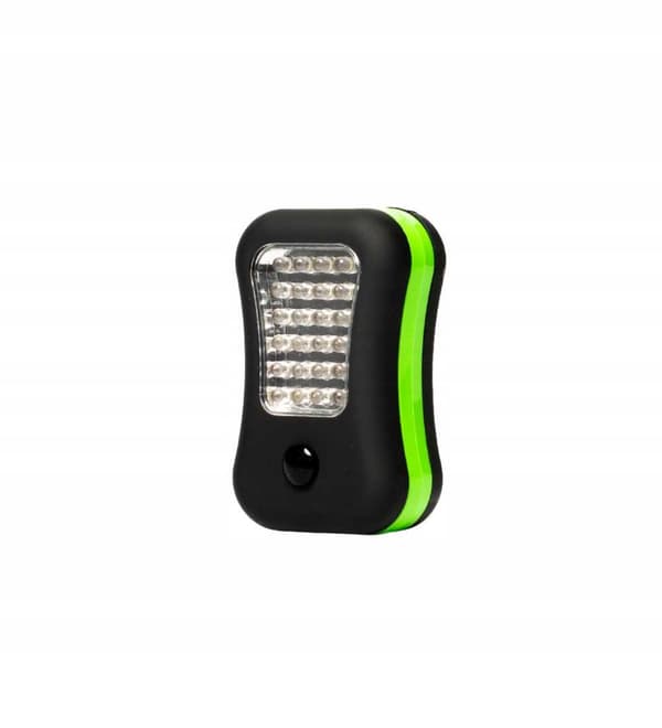 LED-taskulampun ripustin VIHREÄ 3W 80lm 3xAAA (R03)
