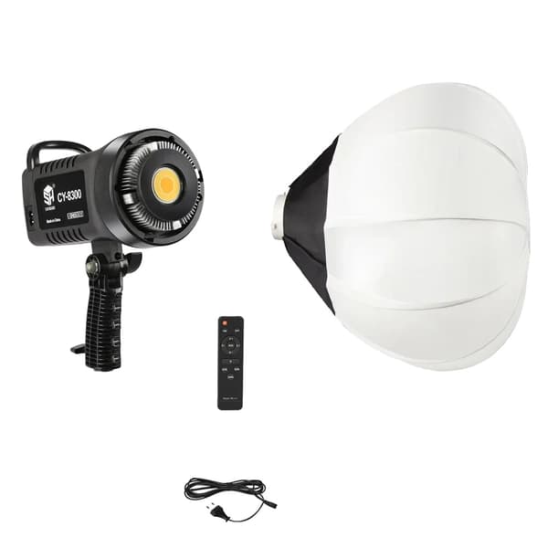 100W Fotografi LED-lampa, Justerbar Färgtemperatur, Hög CRI för Noggrann Färgåtergivning,SH-TYD-100-1-7