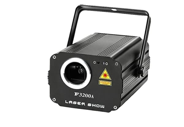 Laserprojektor, RGB-färg, effektiv kylsystem,F3200A, EU-kontakt