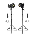 Miniatyrbild 2 av 2: Bowens Fotografi LED-lampa, Bi-färg 3200K-5600K, Justerbar ljusstyrka 5-100,SH-TYD-100-1-51