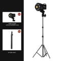 Miniatyrbild 1 av 2: Fotografi LED-lampa, 100W solljus, justerbar ljusstyrka,med 2m stativ