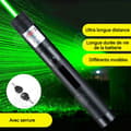 Miniatyrbild 3 av 4: INN Laserpekare 500-10 000 meter grön laserpunkt enkel anslutning av ren koppar halkfri penna kropp tryckknapp