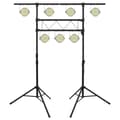 Miniatyrbild 2 av 2: Lampstativ svart 238x115x(180-300) cm stål