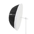 Miniatyrbild 2 av 2: Parabolisk parasollampa, 105 cm diameter, svart reflekterande yta,Kit 2