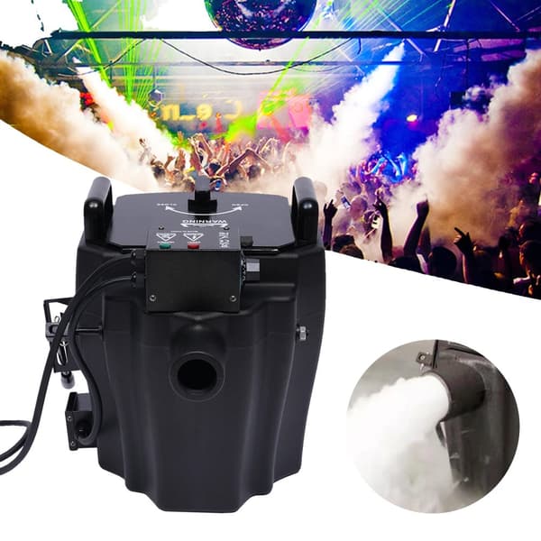Tøris tågeeffektmaskine, 3500W effekt, 1614ft² dækning, hurtig opvarmningstid