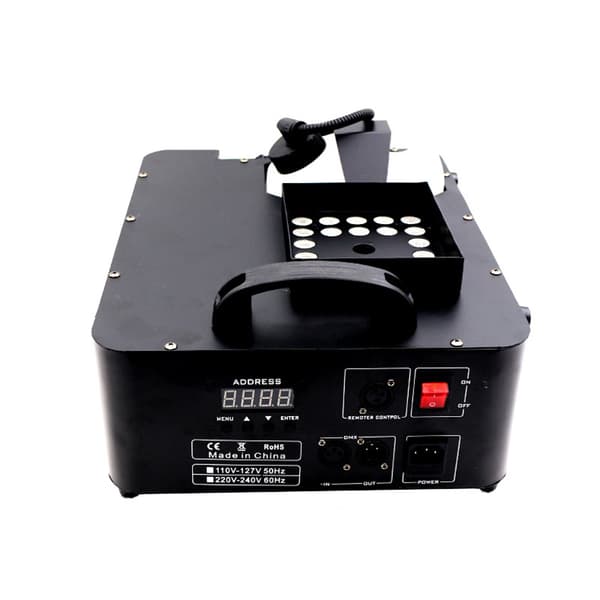 Korkean Tehon Sumukone, 1500W Teho, RGB LED Valaistus, DMX Ohjaus