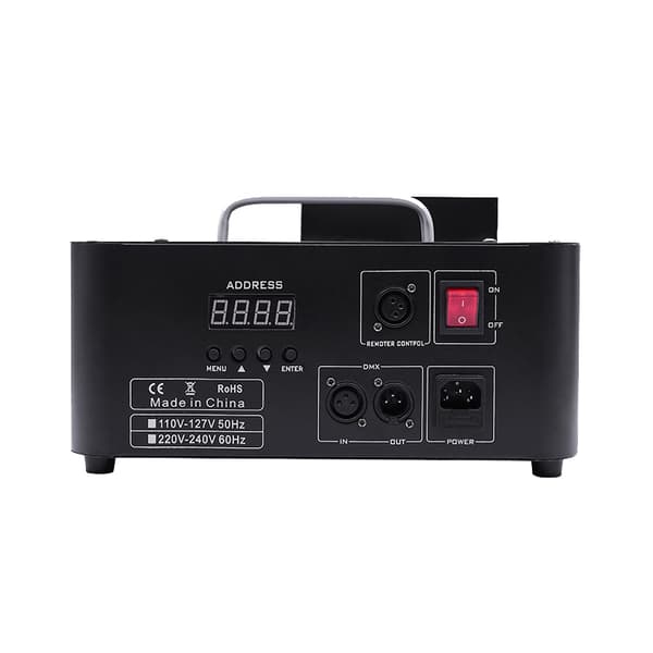 Korkean Tehon Sumukone, 1500W Teho, RGB LED Valaistus, DMX Ohjaus