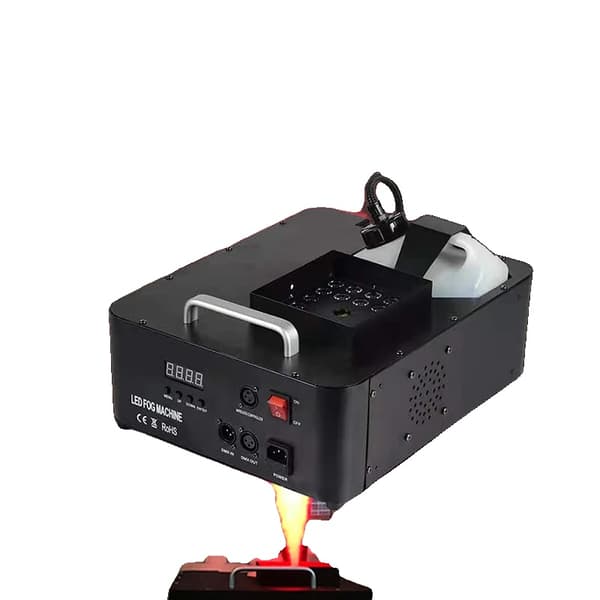 Korkean Tehon Sumukone, 1500W Teho, RGB LED Valaistus, DMX Ohjaus