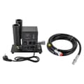 Miniatyrbillede 2 af 2: DMX512 CO₂ Luftsøjlemaskine, 200W Effekt, 6-8m Sprayhøjde,EU-stik, sort