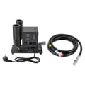 Miniatyrbillede 1 af 2: DMX512 CO₂ Luftsøjlemaskine, 200W Effekt, 6-8m Sprayhøjde,EU-stik, sort
