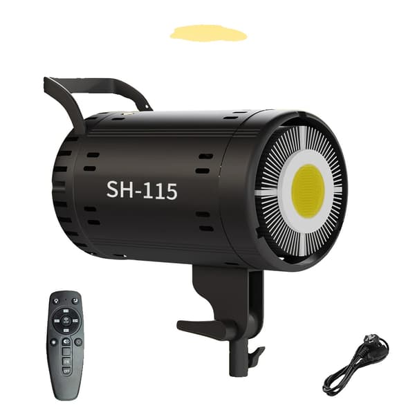 COB Videostudio Lampa, Bi-färg 3200K-5600K, 18000LUX Belysning,Bara videoljus-a