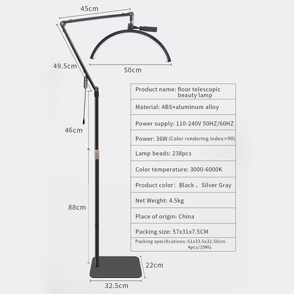 LED-videovalo, säädettävä väri lämpötila 3000K-6000K, himmennettävä kirkkaus,EU