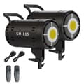 Miniatyrbillede 1 af 2: Fotografi LED Video Belysning, Bi-Farvet Temperatur 3200K-5600K, Justerbar Lysstyrke 5-100,SH-TYD-175-2