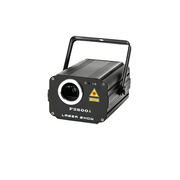 Laserprojektor, RGB-farve, effektiv kølesystem,F2800A, EU stik