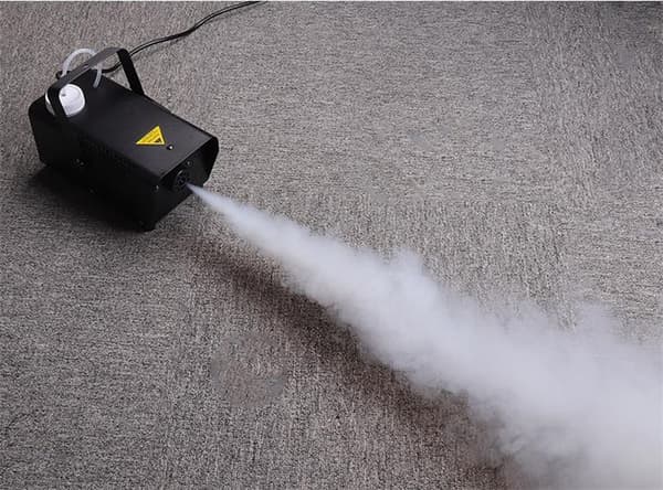 Trådløs tågemaskine, 400W effekt, DMX scenelys