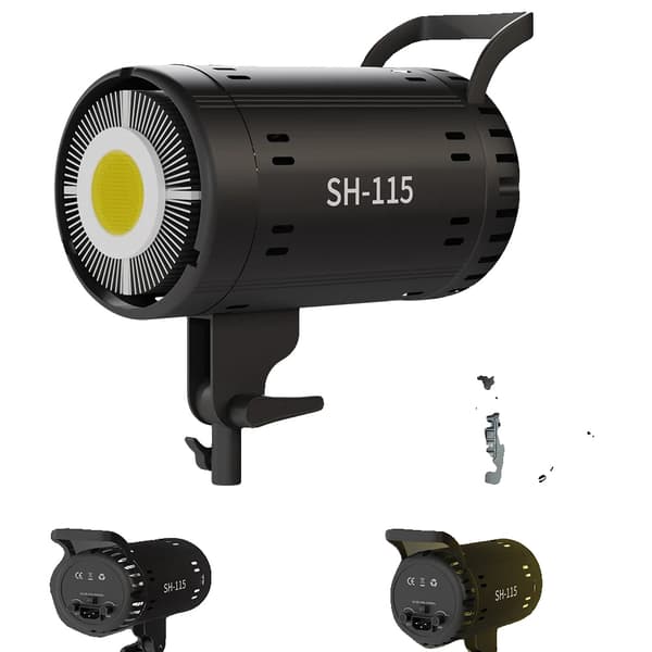 Bowens LED Videolampa, Bi-Färgtålighet 3200K-5600K, Justerbar Ljusstyrka 5-100,SH-TYD-175