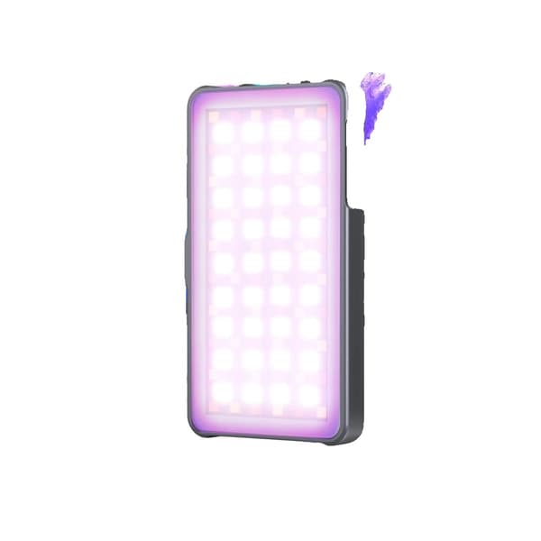 RGB Videolampa, Justerbar Ljusstyrka, 21 Belysningseffekter,RGB Ljus 3489B
