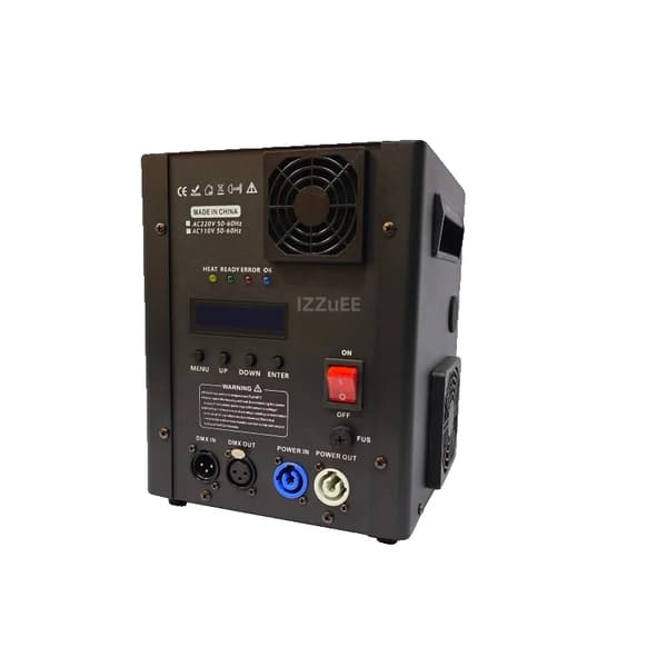 Kold Funkmaskine, 600W/700W Effekt, DMX Kontrol, Justerbar Sprøjtehøjde,600W, 1 Maskine