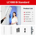 Miniatyrbillede 2 af 2: LED Video Light Stick, 2500K-8500K Farvetemperatur, Kompatibel med Kamera,LC1000 BI