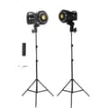 Pikkukuva 1 / 2: Bowens Video Studio -paketti, 2m jalusta, himmennettävä LED,2m Jalustat 100W 2kpl