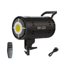 Miniatyrbillede 2 af 2: COB Video Studio Lys, Bi-farvet 3200K-5600K, 18000LUX Belysning,Bare videolys
