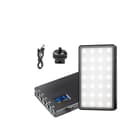 Miniatyrbillede 1 af 2: RGB Video Lys, Justerbar Farvetemperatur 2500K-8500K, Lysstyrkekontrol 0-100,Sæt 1