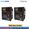 Miniatyrbild 2 av 2: Kall Funksmaskin, 600W/700W Effekt, DMX512 Kontroll,2 Maskin, 600W