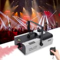 Miniatyrbillede 4 af 4: 1500W Bærbar Tågemaskine, 9 LED Lygter, Høj Tågeudgang, Fjernbetjening