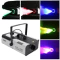 Miniatyrbillede 1 af 4: 1500W Bærbar Tågemaskine, 9 LED Lygter, Høj Tågeudgang, Fjernbetjening