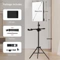 Miniatyrbild 2 av 2: Foto Studio LED-lampa, tvåfärgad kapacitet, USB-laddning,stor 50W 12in 200ARM