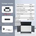 Miniatyrbillede 2 af 2: 50W LED Foto Studio Lys, Bi-farve 3200K-5600K, 200cm Stativ,50W U800