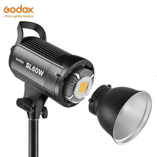Godox LED Videolys, Dagslys 5600K, Fotografisk Strobelys,SL60W Kun