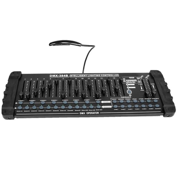 DMX512 Ljuskontroll, 384 Kanaler, MIDI-kontrollintegration