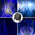 Miniatyrbillede 3 af 4: RGBW LED Scenebelysning, 60W Effekt, Flere Kontroltilstande,EU Stik