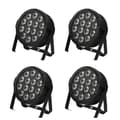 Miniatyrbillede 1 af 4: RGBW LED Scenebelysning, 60W Effekt, Flere Kontroltilstande,EU Stik