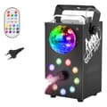 Miniatyrbillede 1 af 2: Røgmaskine med RGB-belysning, 700W effekt, trådløs fjernbetjening,EU stik