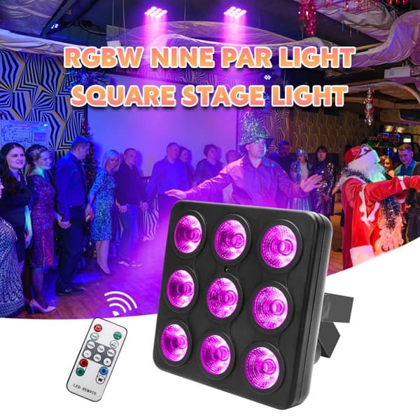 RGBW LED Par -valo, 30W, DMX512- ja ääniohjattu ohjaus,EU-pistoke