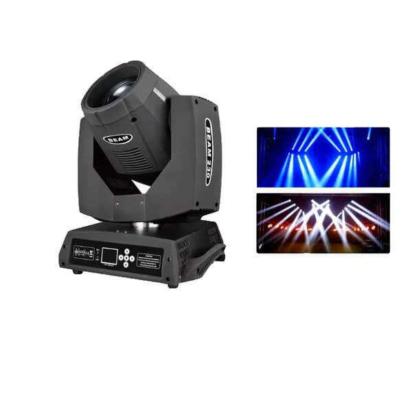 Flyttbar strålkastare, 230W effekt, Sharpy Beam-teknik, 1 Ljus
